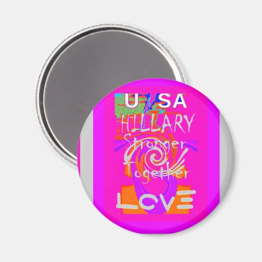 Ik hou van de Verenigde Staten: samen sterker Magneet (Voorkant / Achterkant)
