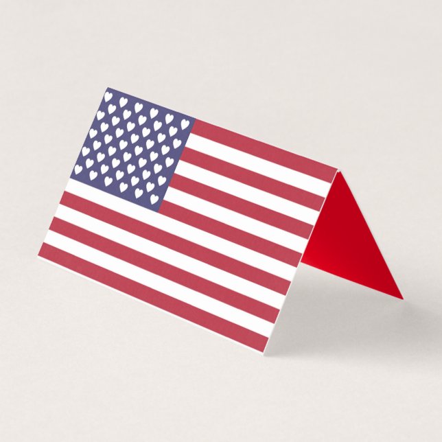 IK HOU VAN DE VERENIGDE STATEN VAN AMERIKA  KAART (Voorkant)