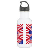 Ik hou van de Verenigde Staten Waterfles (Achterkant)