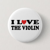 Ik hou van de Violin Button (Voorkant)