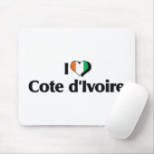 Ik hou van de vloek van de Ivoorkust Muismat (Met muis)