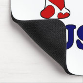 Ik hou van de VS Muismat (Hoek)