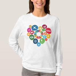 Ik hou van de wereldwijde doelstellingen voor duur t-shirt