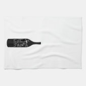 Ik hou van de wijn waar je bij bent - KeukenHumor Theedoek (Horizontaal)