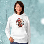 Ik hou van de winter gnoom unisex trui hoodie
