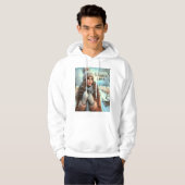 Ik hou van de winter hoodie (Voorkant volledig)