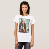 Ik hou van de winter t-shirt (Voorkant volledig)