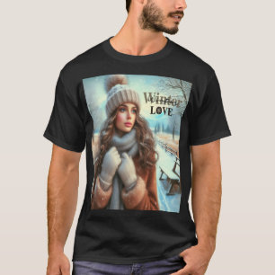 Ik hou van de winter t-shirt