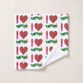 Ik hou van de zeer Hongaarse driepijler Bad Handdoek (Wasdoekje)