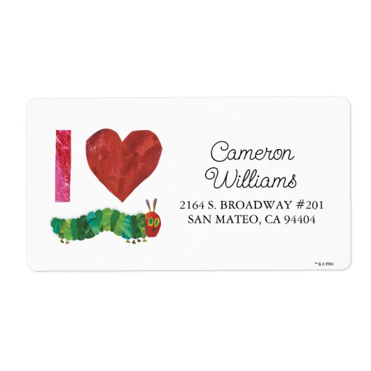 Ik hou van de zeer Hongaarse driepijler Etiket (Voorkant)