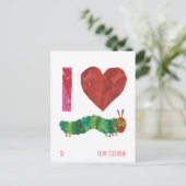 Ik hou van de zeer Hongaarse driepijler Feestdagenkaart (Staand voorkant)