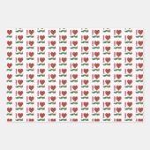 Ik hou van de zeer Hongaarse driepijler Inpakpapier Vel (Voorkant 3)