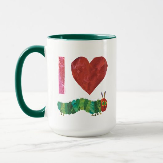 Ik hou van de zeer Hongaarse driepijler Mok (Links)