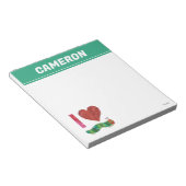 Ik hou van de zeer Hongaarse driepijler Notitieblok (Schuin)