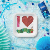 Ik hou van de zeer Hongaarse driepijler Papieren Bordje (Feest)