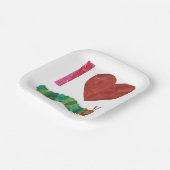 Ik hou van de zeer Hongaarse driepijler Papieren Bordje (Gebogen)