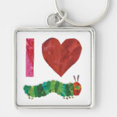 Ik hou van de zeer Hongaarse driepijler Sleutelhanger (Voorkant)