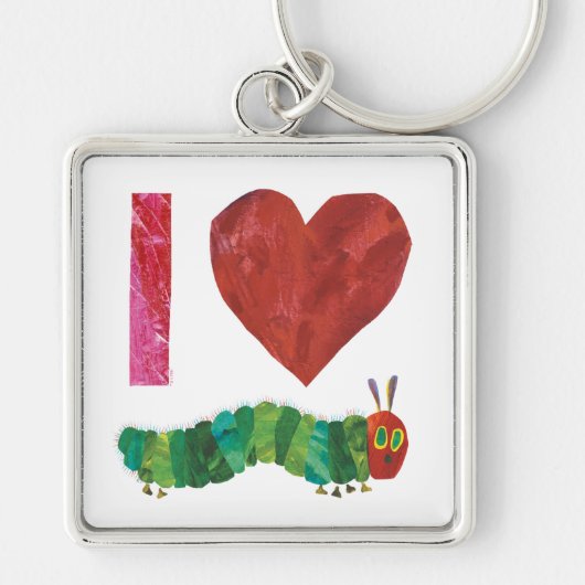 Ik hou van de zeer Hongaarse driepijler Sleutelhanger (Voorkant)