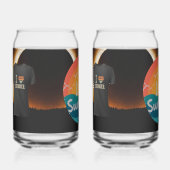 Ik hou van de zomer blikvorm glas (Links)