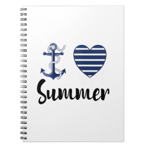 Ik hou van de zomer notitieboek