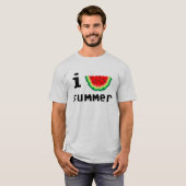 ik hou van de zomer t-shirt (Voorkant volledig)