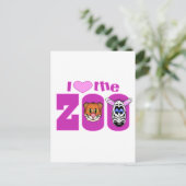Ik hou van de Zoo Briefkaart (Staand voorkant)