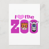 Ik hou van de Zoo Briefkaart (Voorkant)