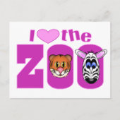 Ik hou van de Zoo Briefkaart (Voorkant)