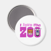 Ik hou van de Zoo Magneet (Voorkant / Achterkant)