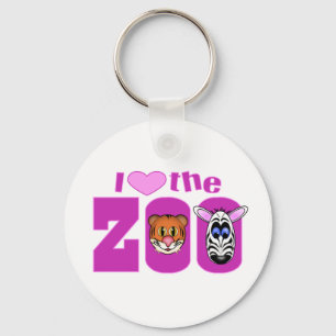 Ik hou van de Zoo Sleutelhanger