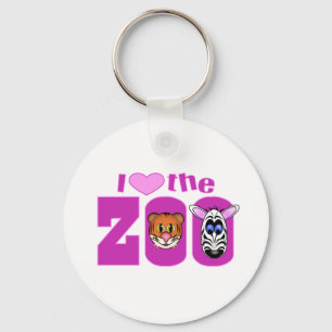 Ik hou van de Zoo Sleutelhanger