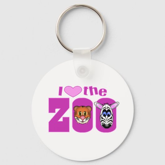 Ik hou van de Zoo Sleutelhanger (Voorkant)