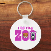 Ik hou van de Zoo Sleutelhanger (Voorkant)