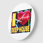 IK HOU VAN DEEP HOUSE GELE FONTS GROTE KLOK (Hoek)
