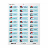 Ik hou van Deer Etiket (Full Sheet)