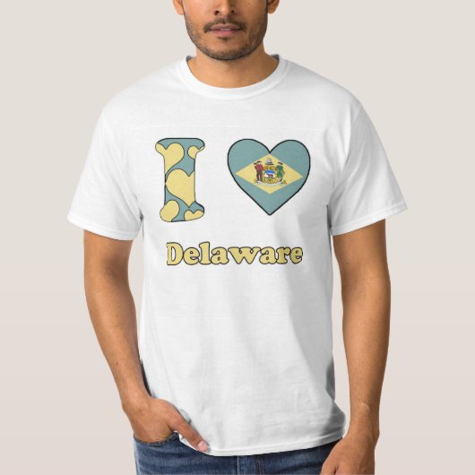 Ik hou van Delaware T-shirt