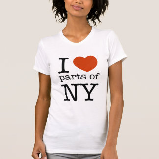 Ik hou van delen van NY T-shirt