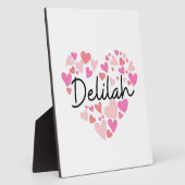 Ik hou van Delilah Fotoplaat (Zijkant)