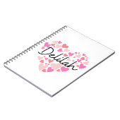 Ik hou van Delilah Notitieboek (Linkerzijde)