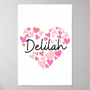 Ik hou van Delilah Poster