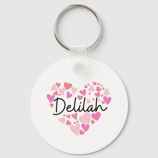 Ik hou van Delilah Sleutelhanger (Voorkant)