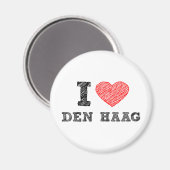 Ik hou van Den Haag Magneet (Voorkant / Achterkant)