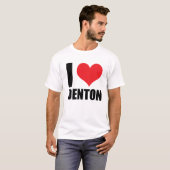 Ik hou van Denton T-shirt (Voorkant volledig)