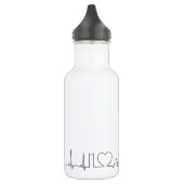 Ik hou van Denver in een uitzonderlijke stijl Waterfles (Links)