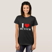 Ik hou van Denver T-shirt (Voorkant volledig)