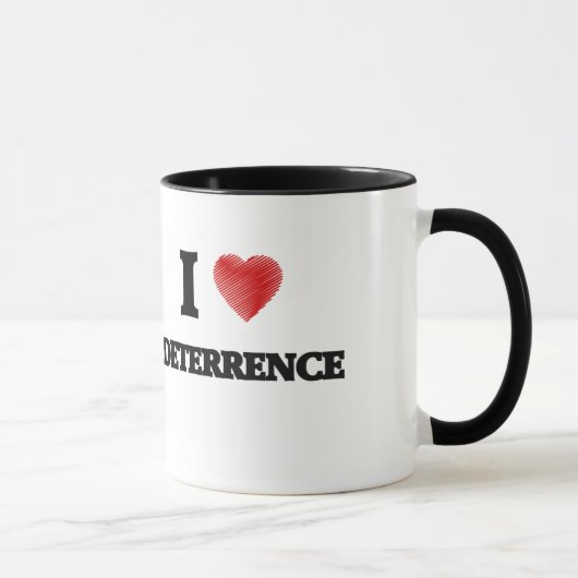 Ik hou van Deterrence Mok (Rechts)