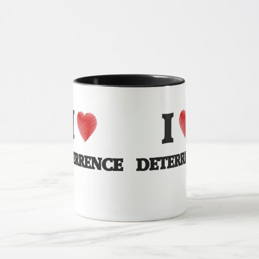 Ik hou van Deterrence Mok (Midden)
