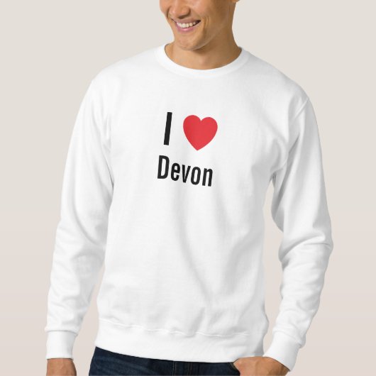 Ik hou van Devon Trui (Voorkant)