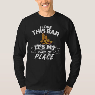 Ik hou van deze balie... het is mijn soort land Mu T-shirt