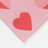 Ik hou van deze banket! fleece deken (Hoek)